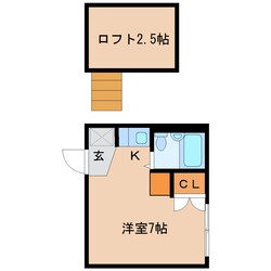 入江岡駅 徒歩2分 2階の物件間取画像